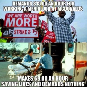 EMS minimum wage
